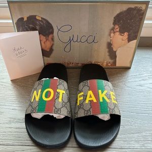 Authentic Gucci Slides.